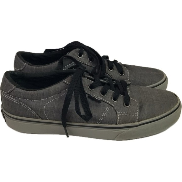 Van's Bishop Grey Textile Sneakers Size 9 - Picture 1 of 7